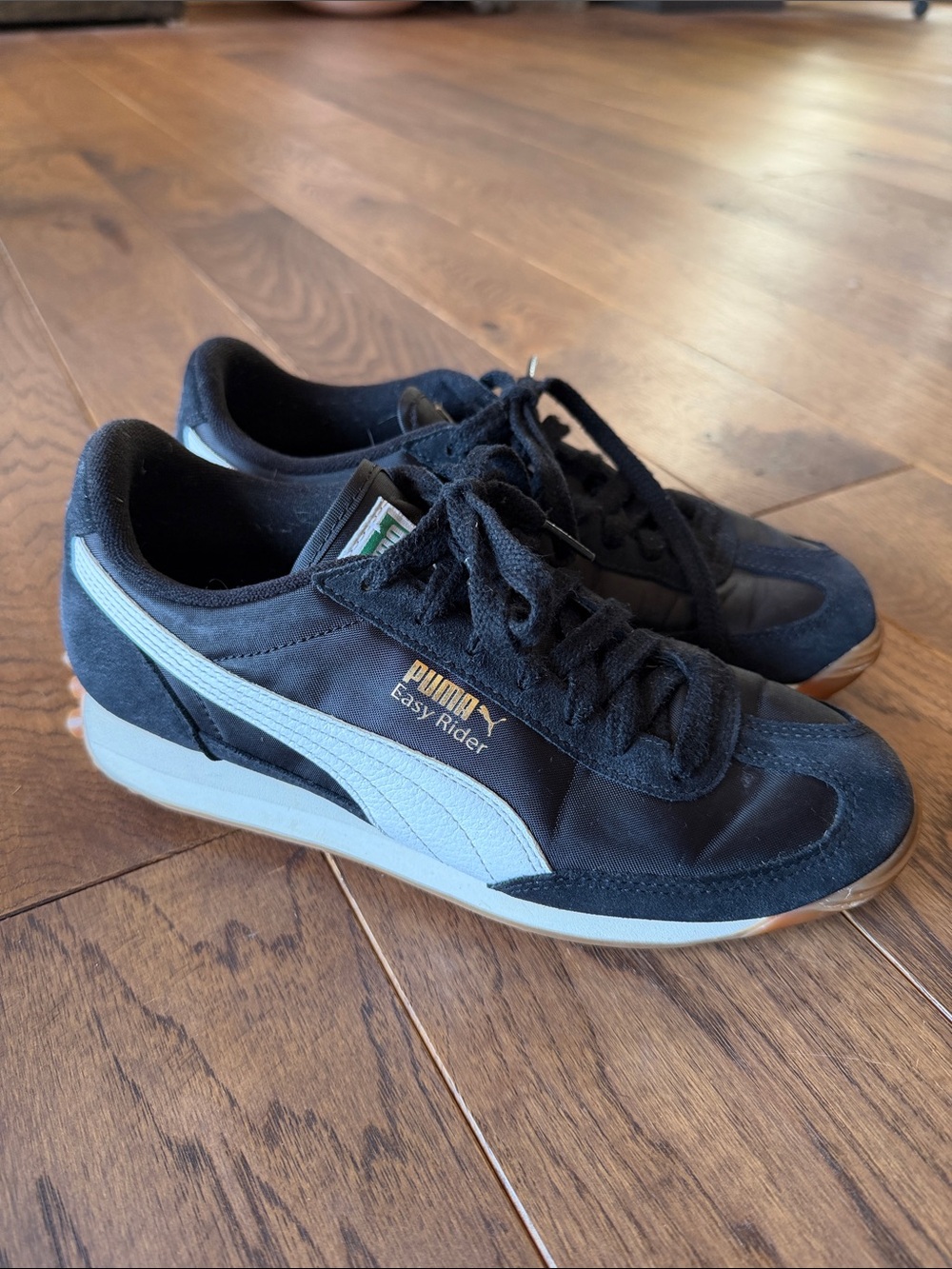 Puma Easy Rider Women’s Athletic Sneakers in Black, US W8 38.5